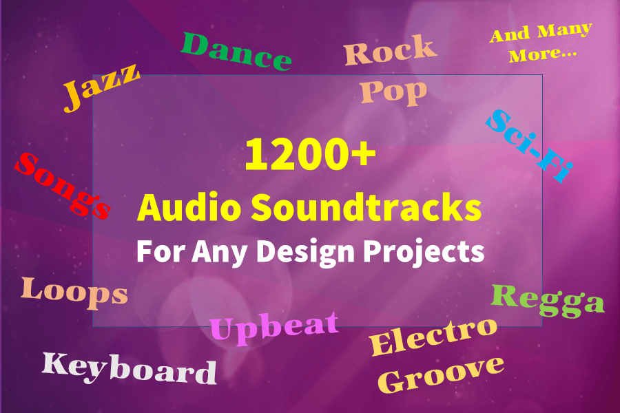1200+ Quality Sound Music Soundtrack For Any Projects (30+ Categories)
