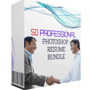 50 Professional Photoshop Resume CV Templates Bundle